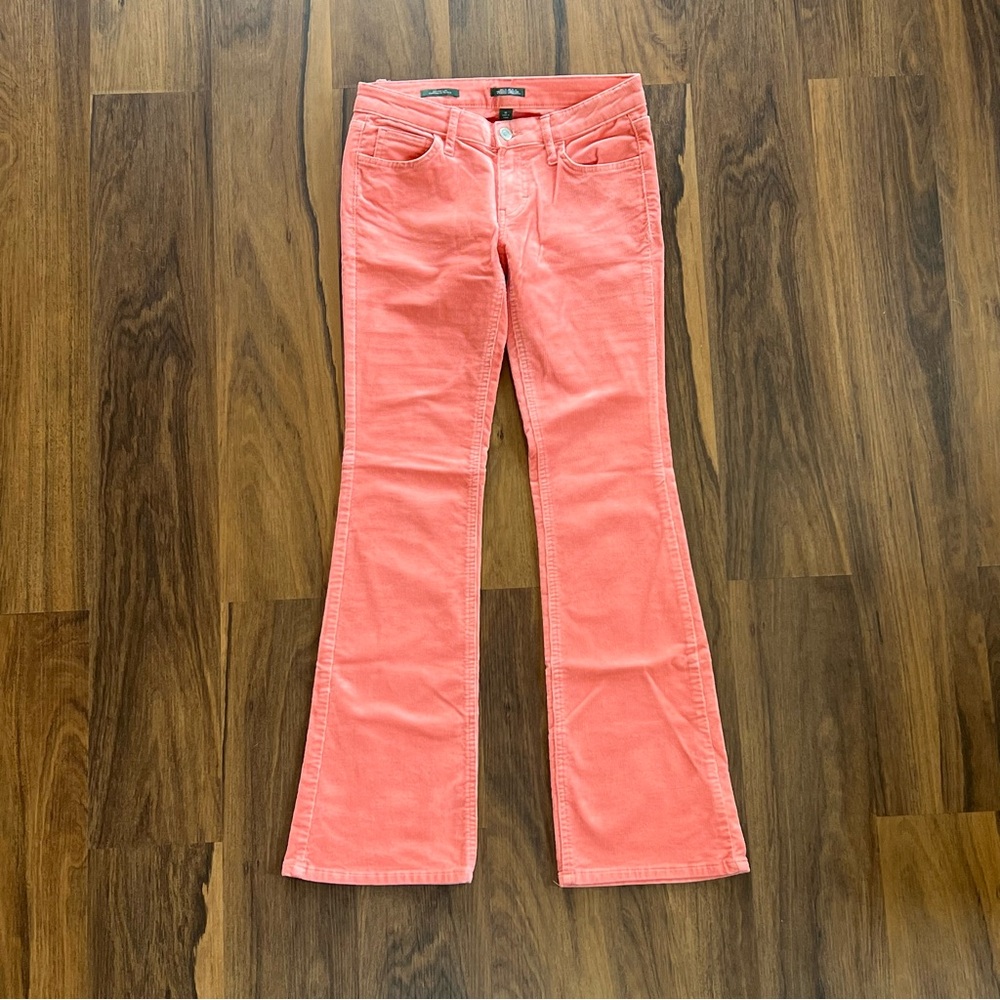 Wild Fable pink corduroy low rise flare pants